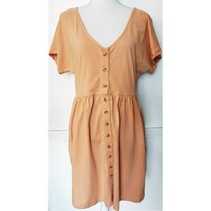 Known Supply • Josie Dress Lighter Orange Color